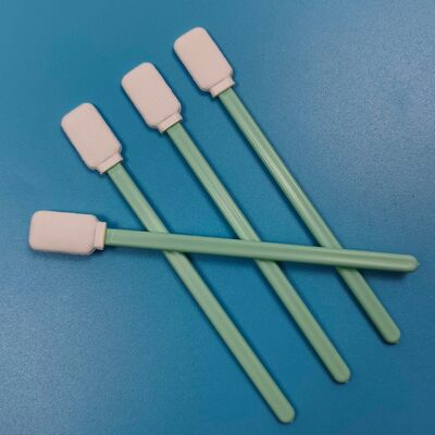 714 フラットスクエア リントフリー綿棒 静電気防止 クリーンルーム綿棒 半導体表面清掃 ESD ポリエステル綿棒 ディテーリング綿棒