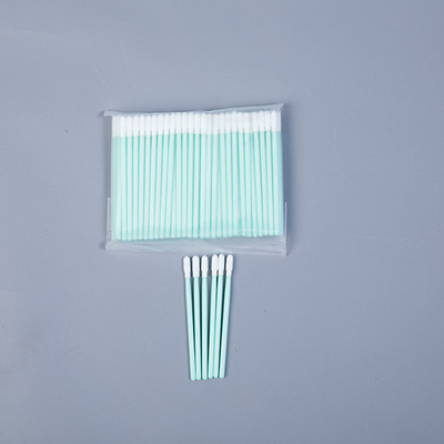 編まれたポリエステル/Microfiberの電子工学のクリーニングはヘッドOEMサービスのあたりで拭きます