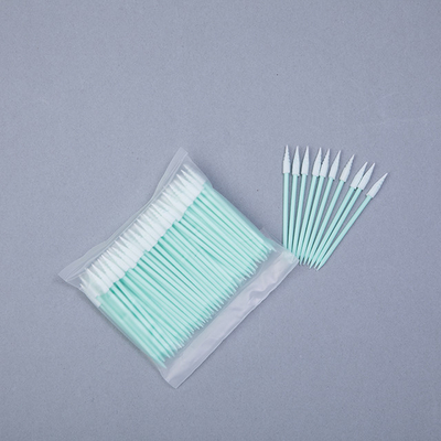 薄い先の尖ったヘッド クリーンルームの携帯電話のクリーニングの泡の綿棒