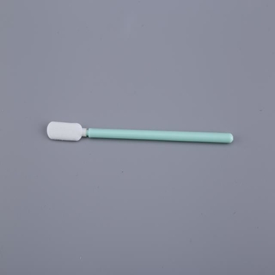 クリーンルームの小さい綿棒ポリエステルNonwovenの頭部は半導体に適用します