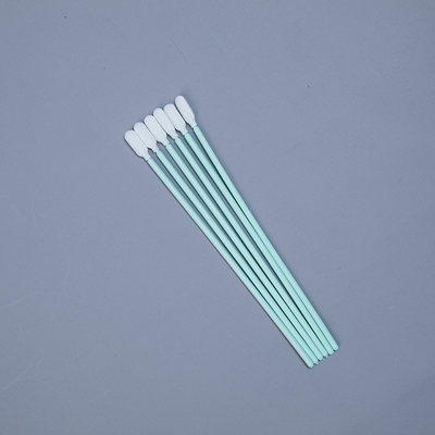 Microfiberの長い産業綿棒、堅いPPの棒が付いている医学の泡の綿棒