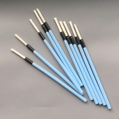 洗剤のMicrofiberのSuperfine綿棒、長く青い繊維光学のクリーニングの綿棒