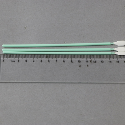 プリンターのために使い捨て可能な165mmのクリーンルーム ポリエステル糸くずのないクリーニングの綿棒