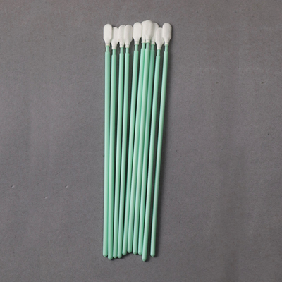 165mmのクリーンルーム使い捨て可能なクリーニング ポリエステル綿棒