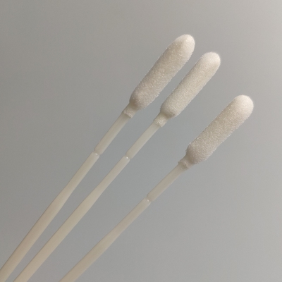 生殖不能の標本コレクションはひっくり返された鼻の綿棒泡立つ