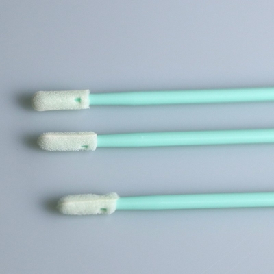 3.2mmの円形のヘッド綿棒のポリプロピレンの棒のクリーンルームの泡の綿棒