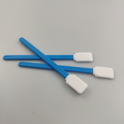 作図装置のPrinterheadのクリーニングの綿棒ポリエステル表面の平らなMicrofiberの先端
