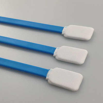 作図装置のPrinterheadのクリーニングの綿棒ポリエステル表面の平らなMicrofiberの先端