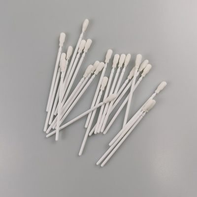 長さ10cmの標本コレクションの管が付いている8cm口頭泡の綿棒ISO9001