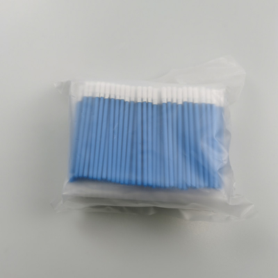 使い捨て可能なPPはリント・フリー綿棒70mmの長さ100pcs/Bagを付ける