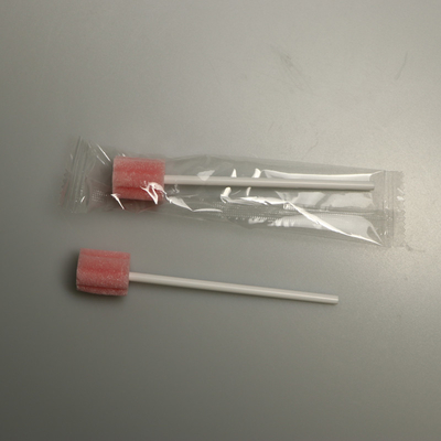 DOPの使い捨て可能な生殖不能の泡は口頭クリーニングの綿棒をひっくり返さなかった