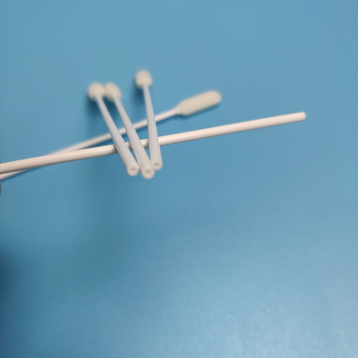 PP スティック泡スポンジ ヘッド使い捨て可能なサンプリング綿棒白色