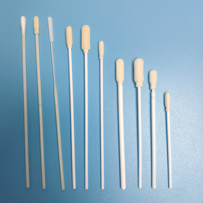 口頭鼻の綿棒の標本コレクションは使い捨て可能な医学の泡の綿棒を拭く