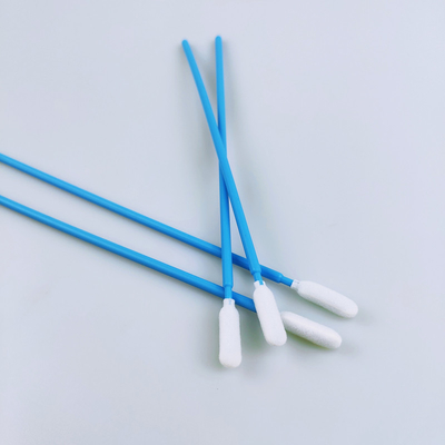 PP Stick165mm 100pcs/Bagが付いているリントの泡のクリーニングの綿棒無し