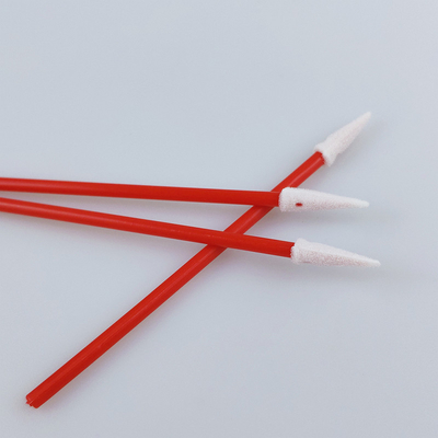 小型スポンジの先の尖った頭部のシャープはクリーニングの綿棒100pcs/Bag泡立つ