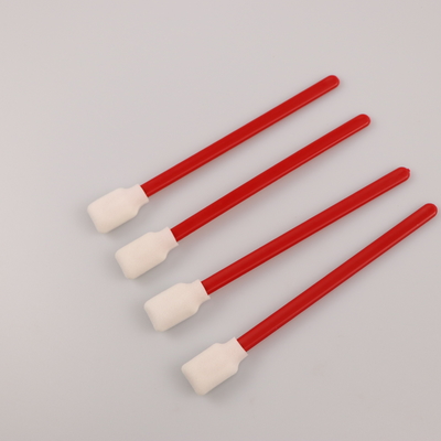 125mm PPはPPが付いている綿のNonwovenの泡の先端の綿棒を付く付ける