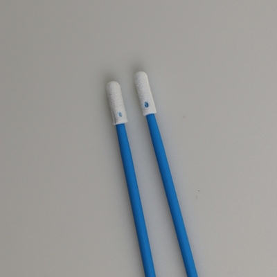 3.2mmのPPが付いている小型円形のヘッド泡の先端の電子工学のクリーニングの綿棒は付く