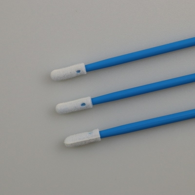 3.2mmのスロット クリーニングのための二重頭部が付いている小型円形のヘッド クリーンルームの泡の綿棒