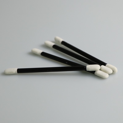二重頭部が付いているクリーンルームの泡のクリーニングの綿棒84mm