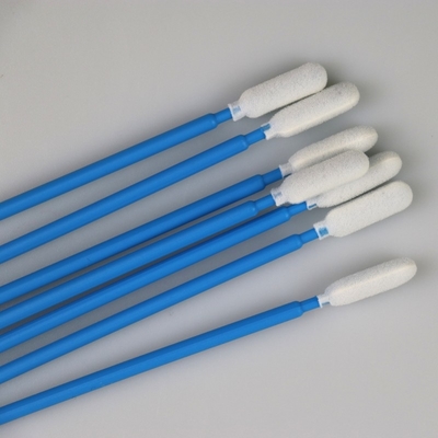 6.5"のクリーンルームのウレタン フォームの綿棒長いハンドル