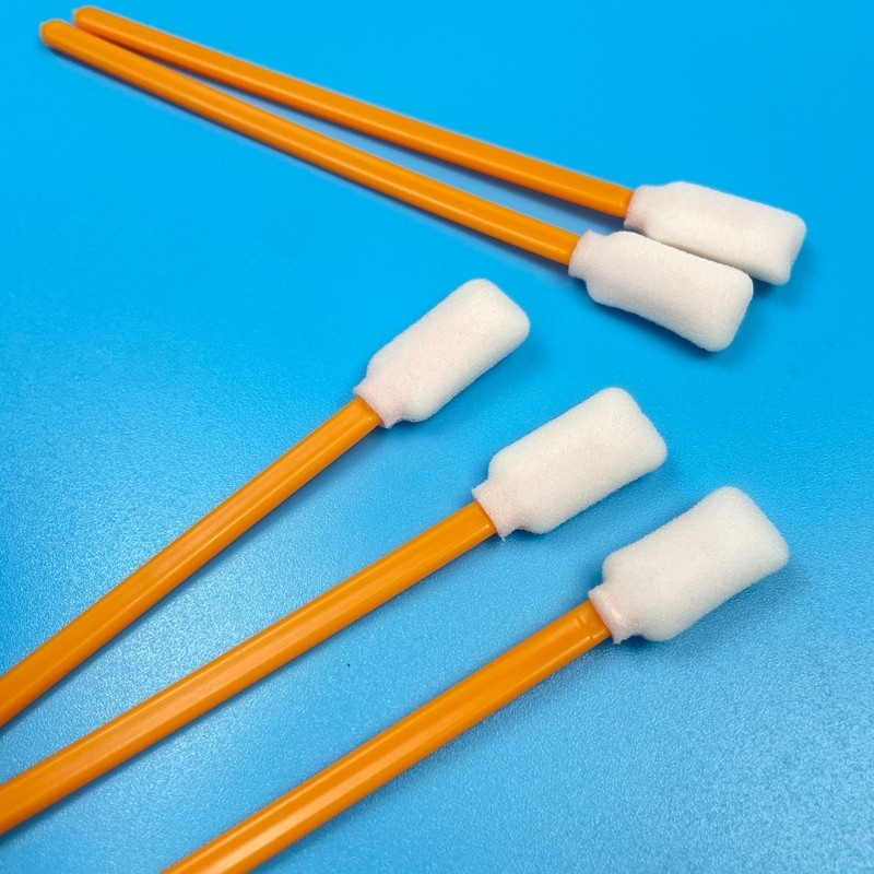 高可視性 オレンジ色 クリーニング スワブ 耐久性のあるPP ハンドル