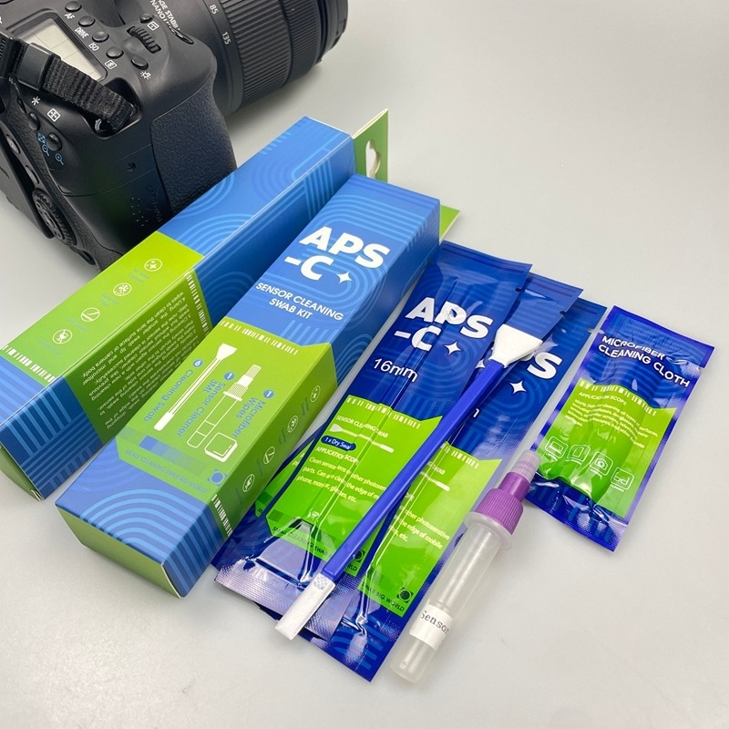 3 in 1 APS-C カメラ センサー スワブ クリーニング キット パーソナル センサー クリーナー