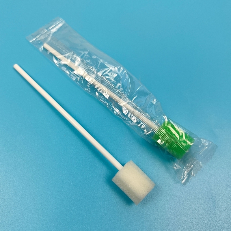 Individual Wrapped Long PP Stick Medical Sponge Oral Care Swab Sterile Mouth Sponge Oral Hygiene Swab