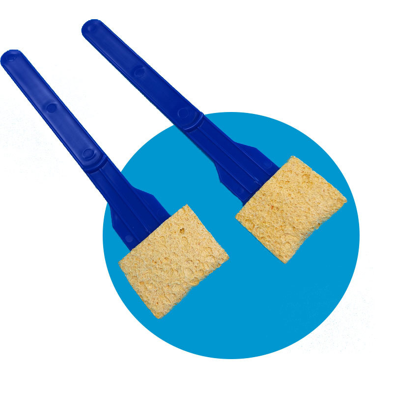 Stick-Mounted Cellulose Sponge Swab for Food Safety Environmental Monitoring Sampling Swab for Lab