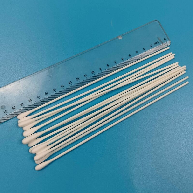 20 センチメートル使い捨てエクストラロング PP スティック綿棒耐薬品性綿棒綿棒研究室用